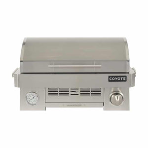 Coyote C1PORTLP 25" Portable Gas Grill, 1 Burner, Ceramic, Liquid Propane, Stainless Steel - image 3