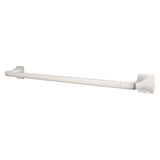 Soft Square 24  in. Towel Bar in Spot Defense Brushed Nickel