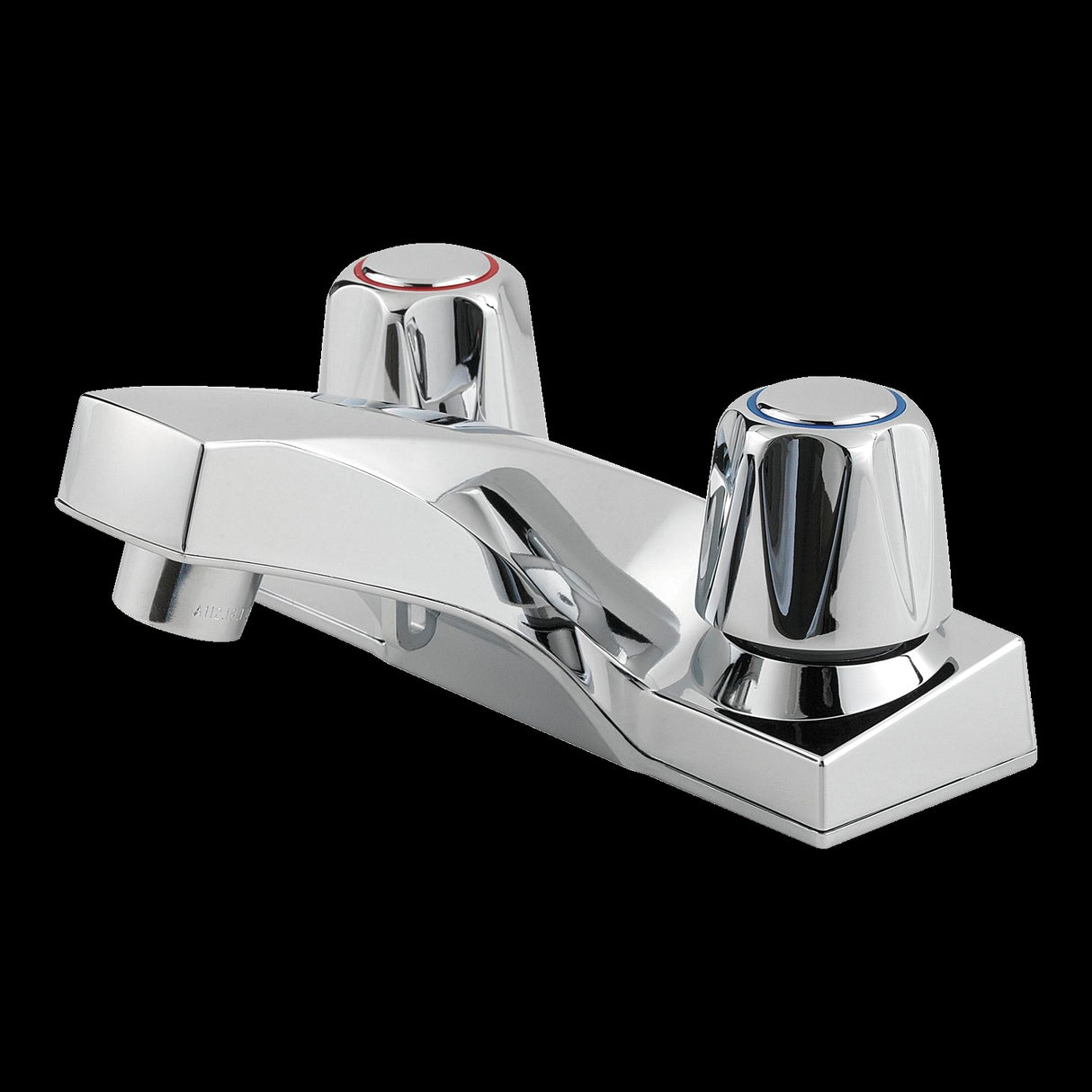 Pfirst Series 2-Handle 4" Centerset Bathroom Faucet in Polished Chrome