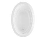 MAAX 106459-000-001-000 Arno 6040 Acrylic Drop-in End Drain Bathtub in White