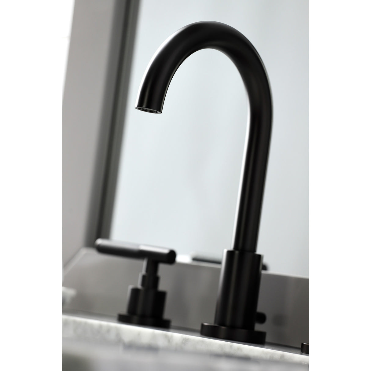 Fauceture FSC8925CKL Kaiser Widespread Bathroom Faucet with Brass Pop-Up, Oil Rubbed Bronze