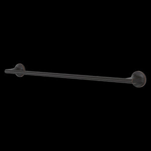 Pfirst Modern 24" Towel Bar in Tuscan Bronze