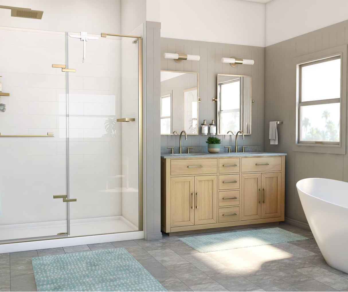 Swanstone Odile Suite Hand Towel Holder in Brushed Gold HT10045081.343