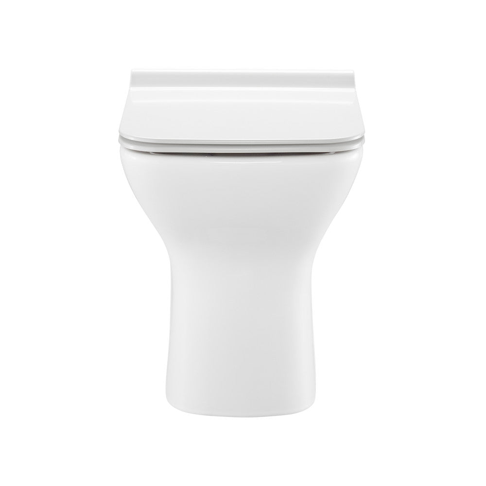 Carre Back-To-Wall Square Toilet Bowl