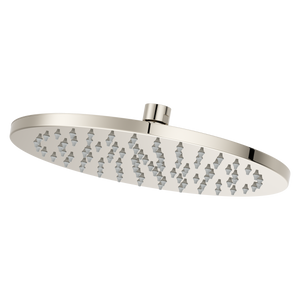Modern Round 10 in. Raincan Showerhead in Polished Nickel