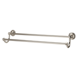 Tisbury 24" Double Towel Bar in Polished Nickel