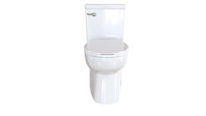 DAX Ceramic Toilet with Soft Closing Seat, White BSN-CL12335S