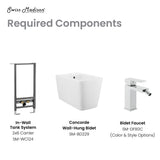 Concorde Wall-Hung Bidet