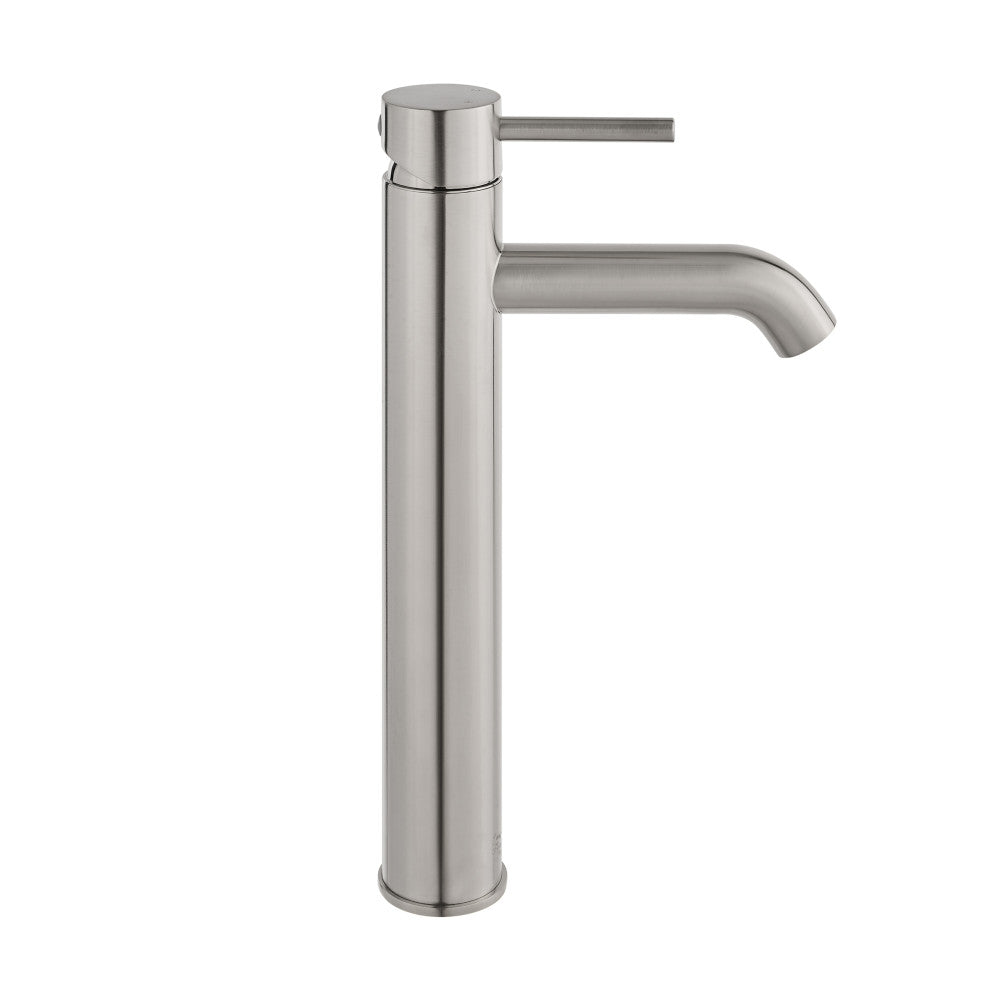 Ivy Single Hole, Single-Handle, High Arc Bathroom Faucet in Brushed Nickel