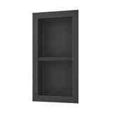 Dover 12" x 25" Double Shelf Wall Niche