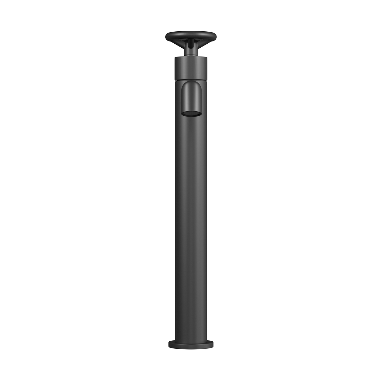 DAX Brass Single Handle Vessel Bathroom Basin Faucet, Matte Black DAX-8010044-BL