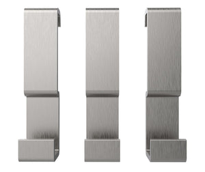 Swanstone Odile Suite Small Hooks in Brushed Chrome - Pack of 3 SMHK10045089.201