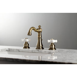 Fauceture FSC19733PX American Classic Widespread Bathroom Faucet, Antique Brass