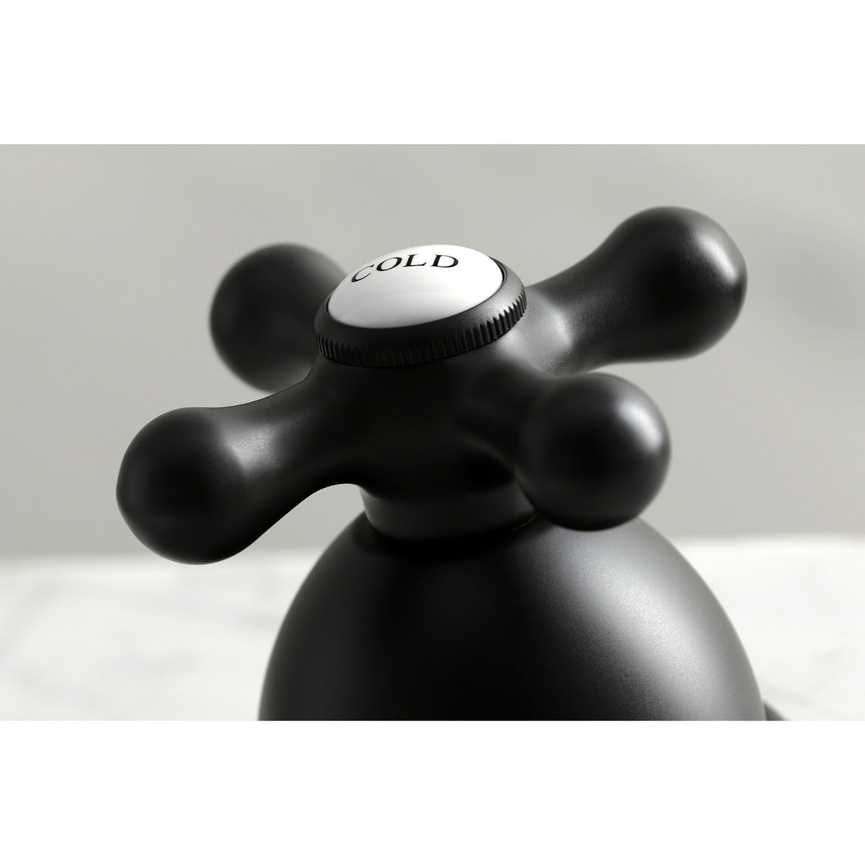 Kingston Brass KS3960AX 8 in. Widespread Bathroom Faucet, Matte Black