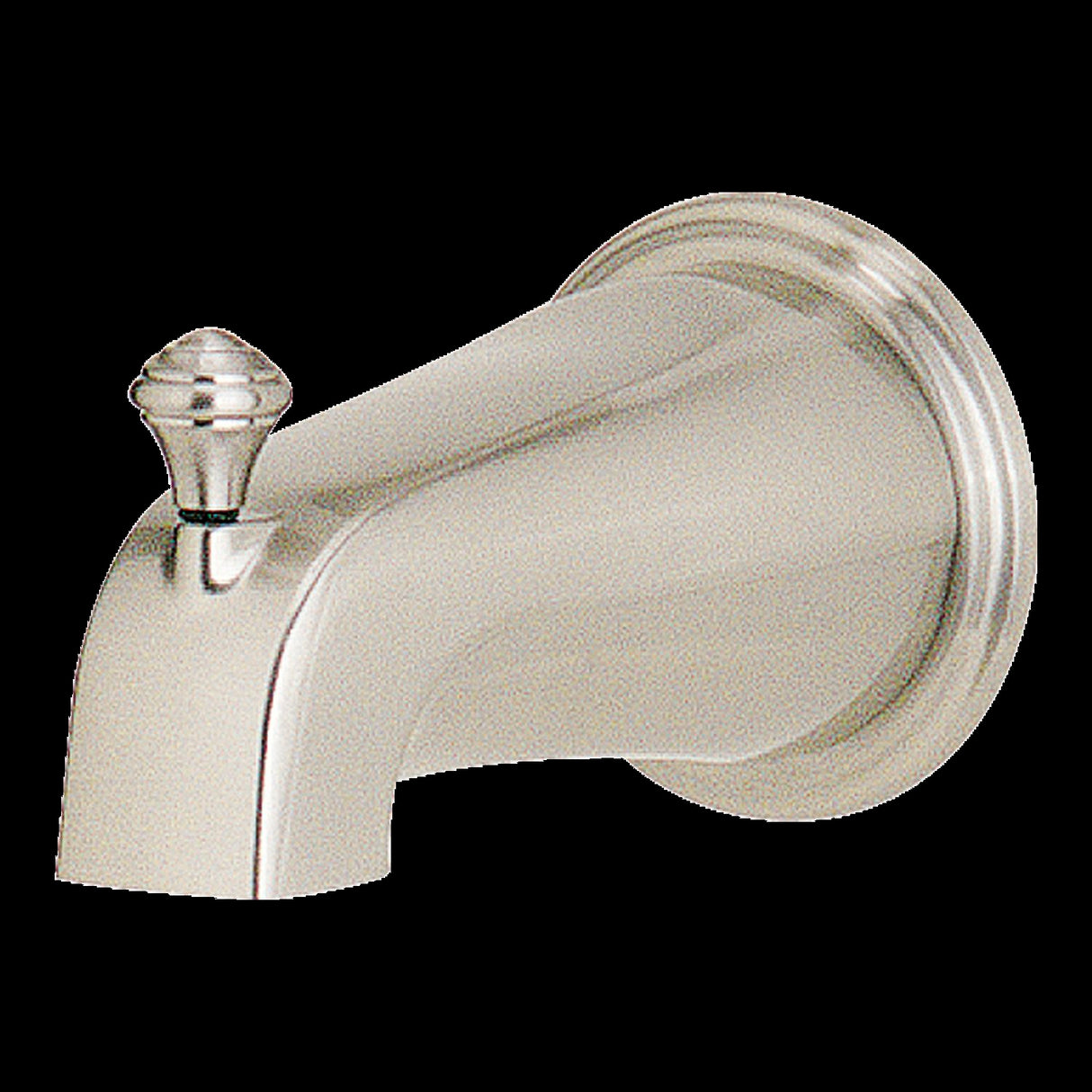 Quick Connect Tub Spout in Brushed Nickel