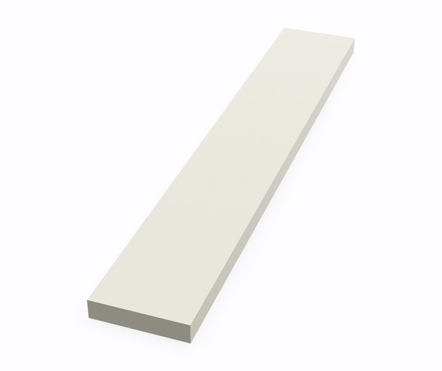 Swanstone VT22-SS 3/4" x 3" x 21" Sidesplash Ellipse Vanity Tops in Bone VT00022SS.037