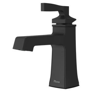 Holliston Single Control  Bathroom Faucet in Spot Defense Matte Black