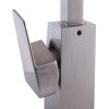 ALFI brand AB3470-BN Brushed Nickel Gooseneck Single Hole Bathroom Faucet
