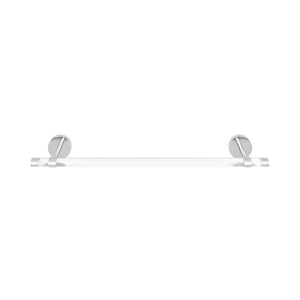 Verre 24" Acrylic Towel Bar in Chrome