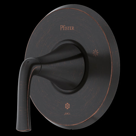 McAllen 1-Handle Tub & Shower Valve Only Trim Kit in Tuscan Bronze