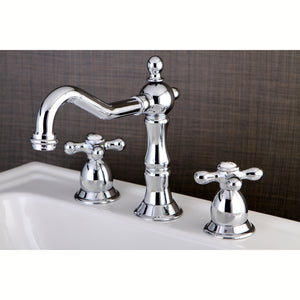 Kingston Brass KS1971AX 8 in. Widespread Bathroom Faucet, Polished Chrome