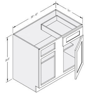 Cab-Tec Sturbridge Caramel Kitchen Cabinet - SBC-BBC42