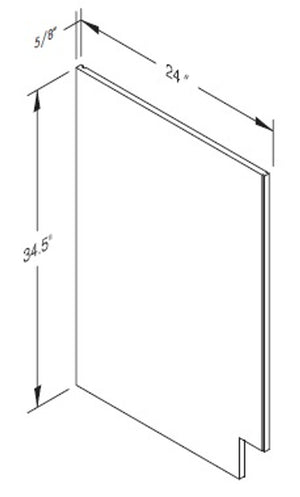 Cab-Tec Sturbridge Caramel Kitchen Cabinet - SBC-BEPL