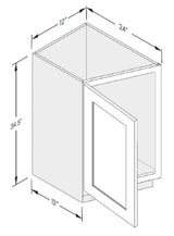 Cab-Tec Sturbridge White Kitchen Cabinet - SBW-BTR12