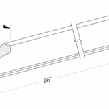 Cab-Tec Shaker White Kitchen Cabinet - SW-CM6
