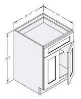 Cab-Tec Shaker Grey Kitchen Cabinet - SG-B30