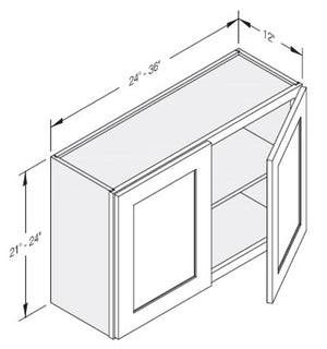 Cab-Tec Sturbridge Caramel Kitchen Cabinet - SBC-W3621