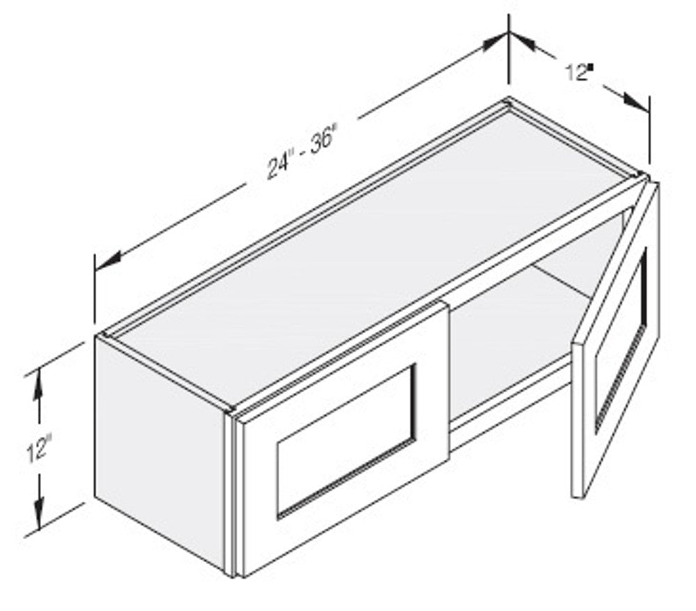 Cab-Tec Sturbridge Caramel Kitchen Cabinet - SBC-W3612