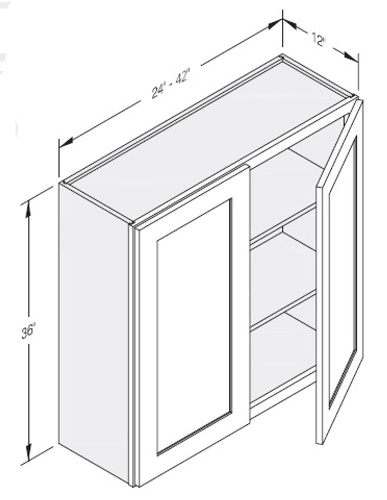 Cab-Tec Sturbridge Caramel Kitchen Cabinet - SBC-W3330