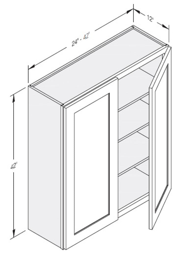 Cab-Tec Sturbridge Caramel Kitchen Cabinet - SBC-W3642