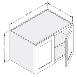 Cab-Tec Shaker Caramel Kitchen Cabinet - SC-W302424