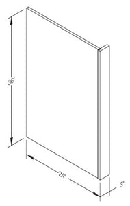 Cab-Tec Shaker Caramel Kitchen Cabinet - SC-DWR36