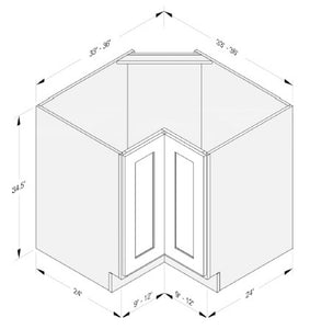 Cab-Tec Sturbridge Caramel Kitchen Cabinet - SBC-BER33