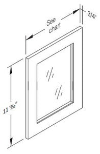 Cab-Tec Shaker Grey Kitchen Cabinet - SG-W2430GD