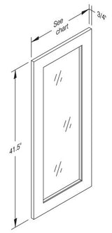 Cab-Tec Sturbridge Caramel Kitchen Cabinet - SBC-W1542GD
