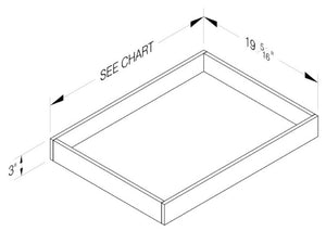 Cab-Tec Shaker Navel Kitchen Cabinet - SN-RD33