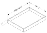 Cab-Tec Shaker Navel Kitchen Cabinet - SN-RD39