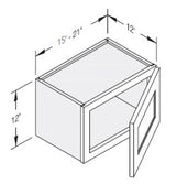 Cab-Tec Shaker White Kitchen Cabinet - SW-W1512