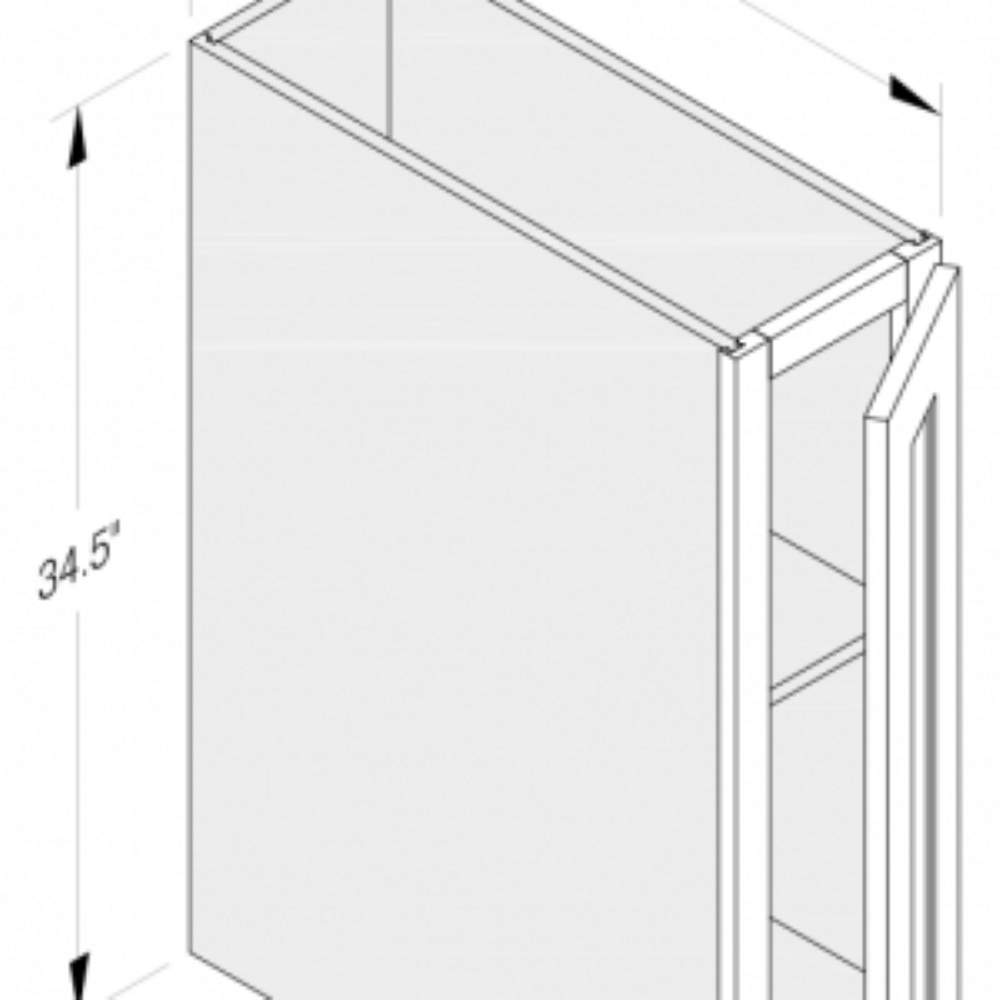 Cab-Tec Shaker Navel Kitchen Cabinet - SN-TB09