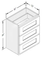 Cab-Tec Shaker White Bath Cabinet - SW-WD1818