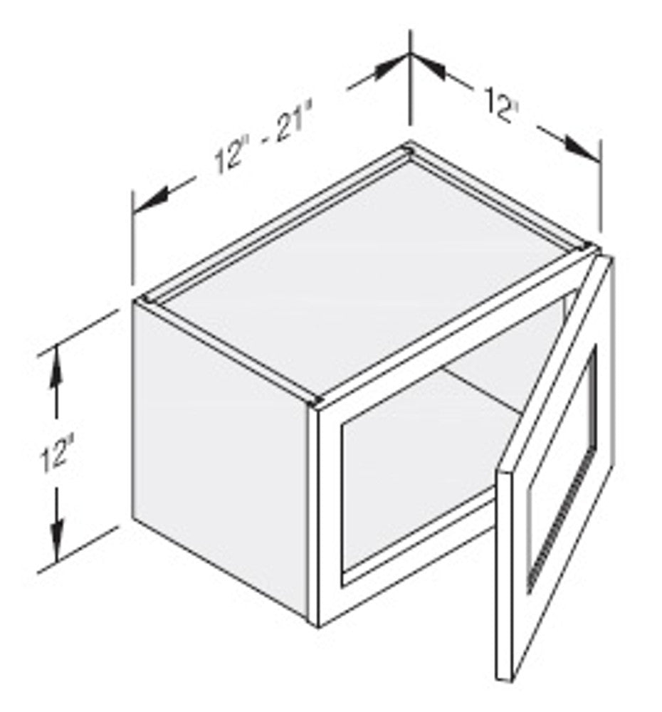Cab-Tec Sturbridge Caramel Kitchen Cabinet - SBC-W1212