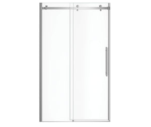 MAAX 138460-900-084-000 Vela 44 ½-47 x 78 ¾ in. 8mm Sliding Shower Door for Alcove Installation with Clear glass in Chrome