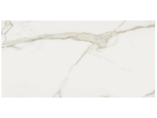 Anatolia Tile 24X48 Mayfair Calacatta Oro Polished Rectified Porcelain 4500-0378-1 Calacatta Oro 24x48" - premium natural stone mosaic tile from Anatolia Tile, available at PoshHaus showroom in Keene, NH