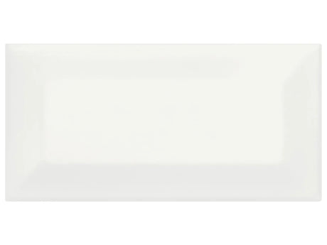 Anatolia Tile 3 X 6 Soho Canvas White Beveled Glossy Glazed Ceramic Wall Tile 4000-0161-1 Canvas White 3x6 Beveled - premium natural stone mosaic tile from Anatolia Tile, available at PoshHaus showroom in Keene, NH
