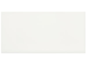 Anatolia Tile 3 X 6 Soho Canvas White Matte Glazed Ceramic Wall Tile 4000-0160-1 Canvas White 3x6 Matte - premium natural stone mosaic tile from Anatolia Tile, available at PoshHaus showroom in Keene, NH