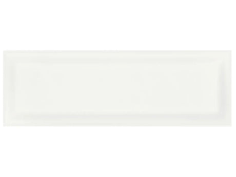 Anatolia Tile 4 X 12 Soho Canvas White Beveled Glossy Glazed Ceramic Wall Tile 4000-0173-0 Canvas White 4x12 Beveled - premium natural stone mosaic tile from Anatolia Tile, available at PoshHaus showroom in Keene, NH